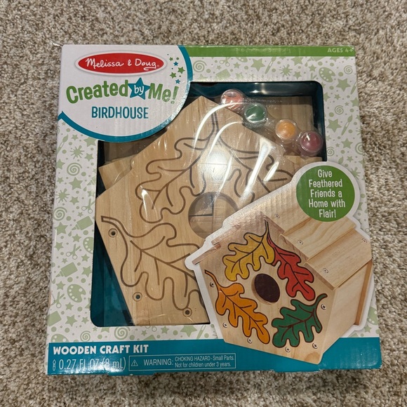 NWT Melissa & Doug Created by Me Bird House - Picture 2 of 5